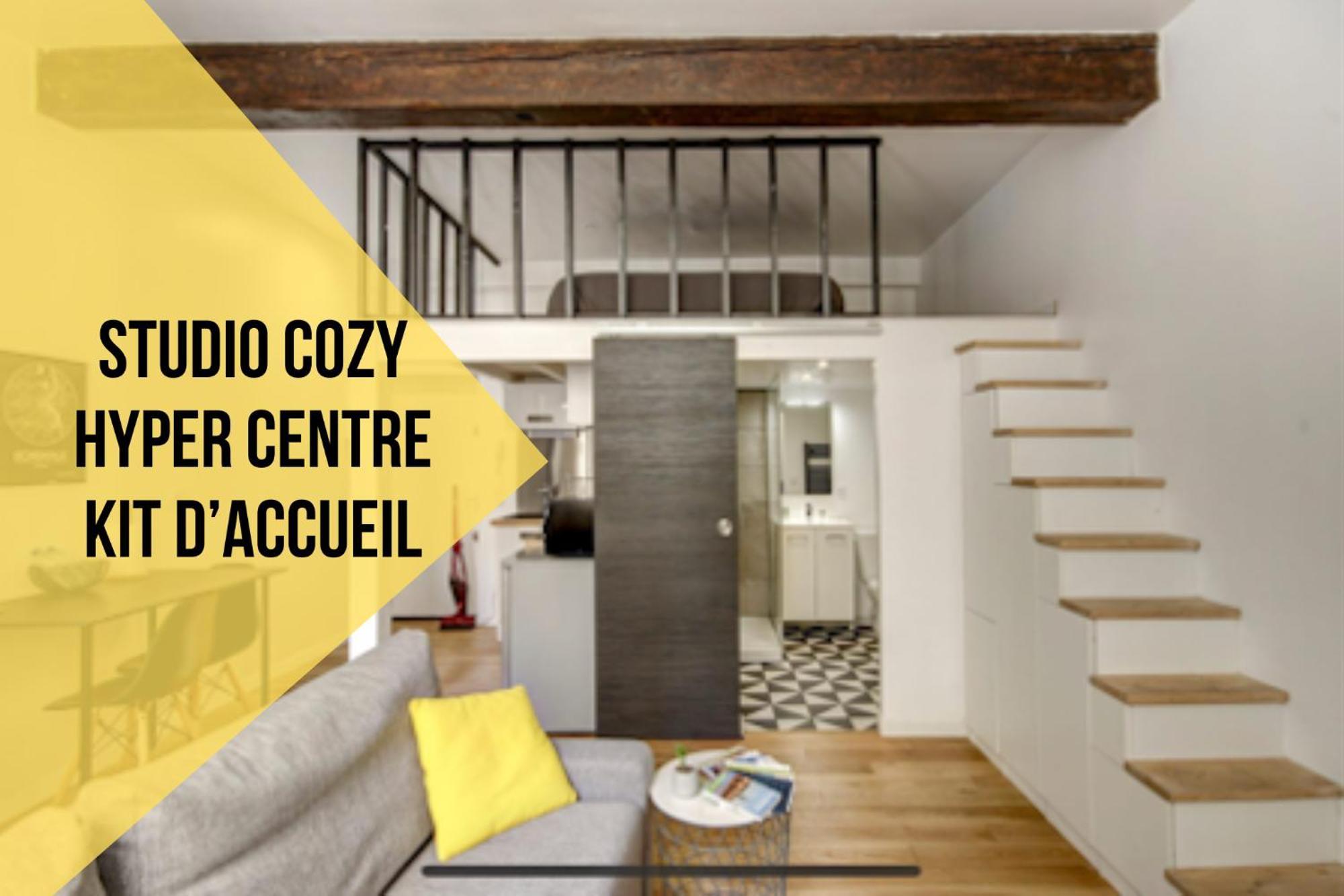Charmant Studio Loft Au Coeur De Bordeaux Bagian luar foto
